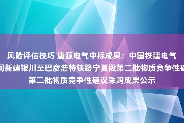 风险评估技巧 唐源电气中标成果：中国铁建电气化局集团有限公司新建银川至巴彦浩特铁路宁夏段第二批物质竞争性磋议采购成果公示